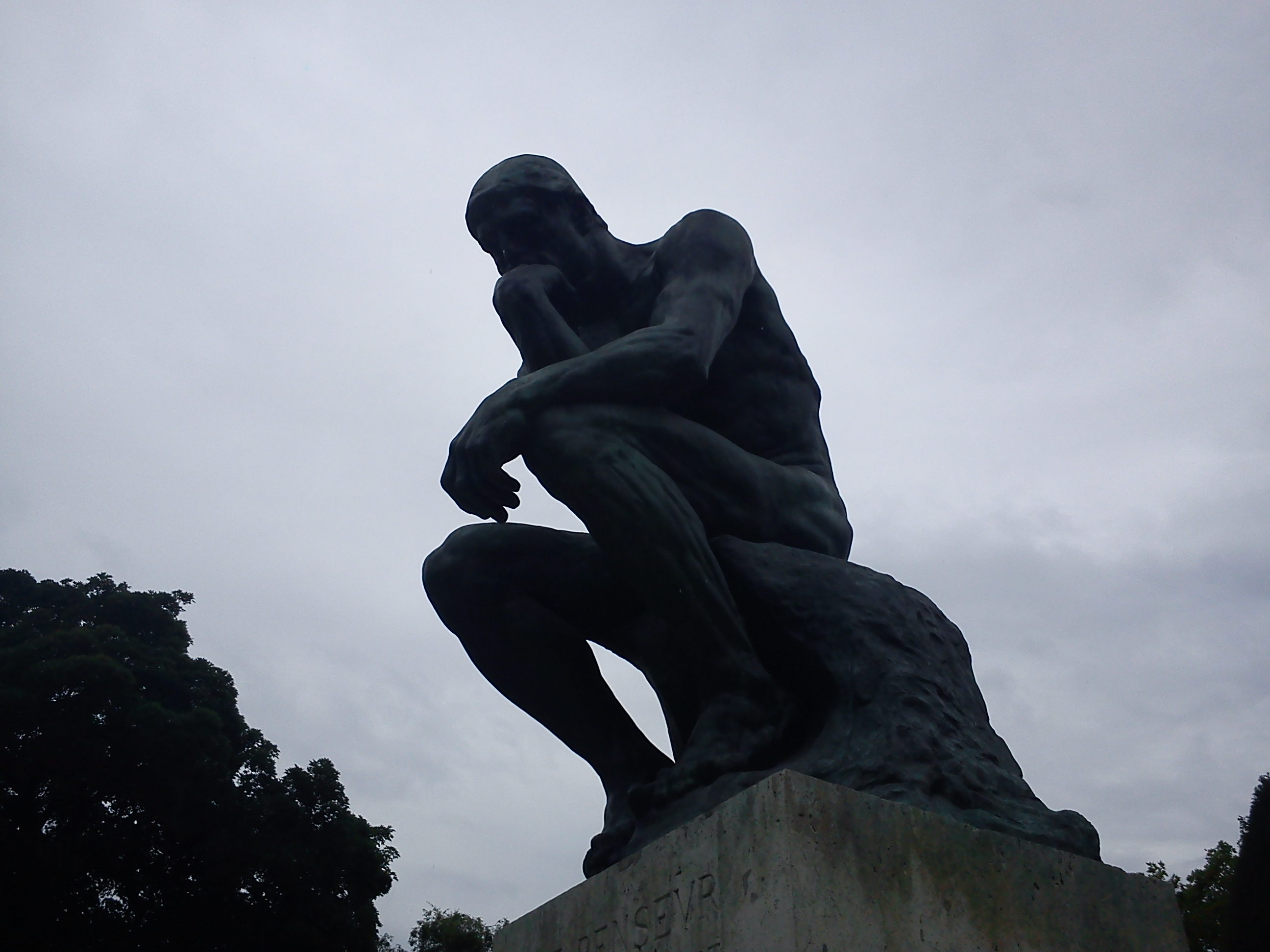 Rodin Museum, talking without talking…